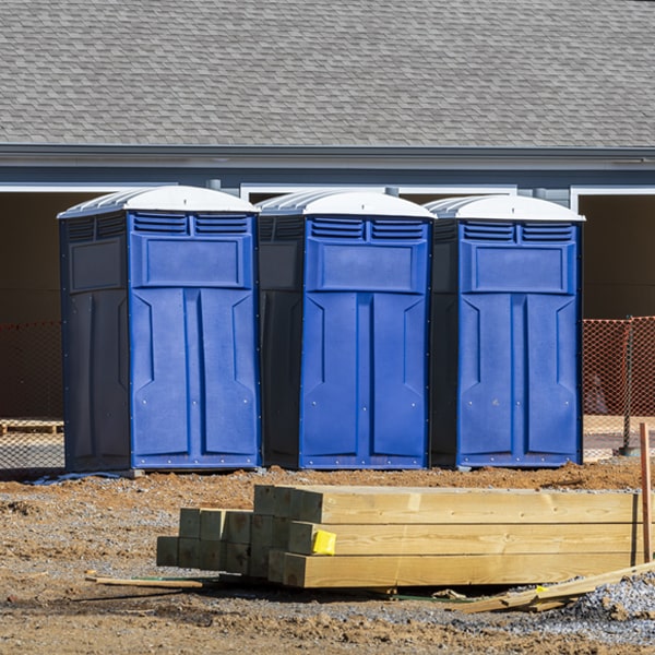 are there any restrictions on what items can be disposed of in the porta potties in Wolf Lake Minnesota